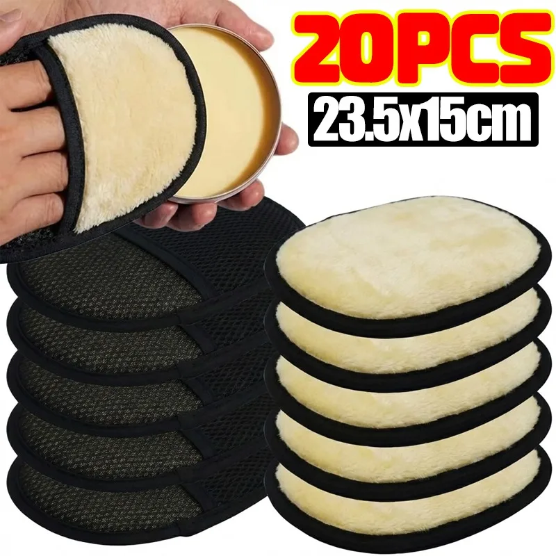 

20 шт. (1-2 шт.) Мягкая перчатка из микрофибры для мытья автомобиля, чистки автомобиля, ухода за мотоциклом, инструменты для ухода за лакокрасочным покрытием автомобиля