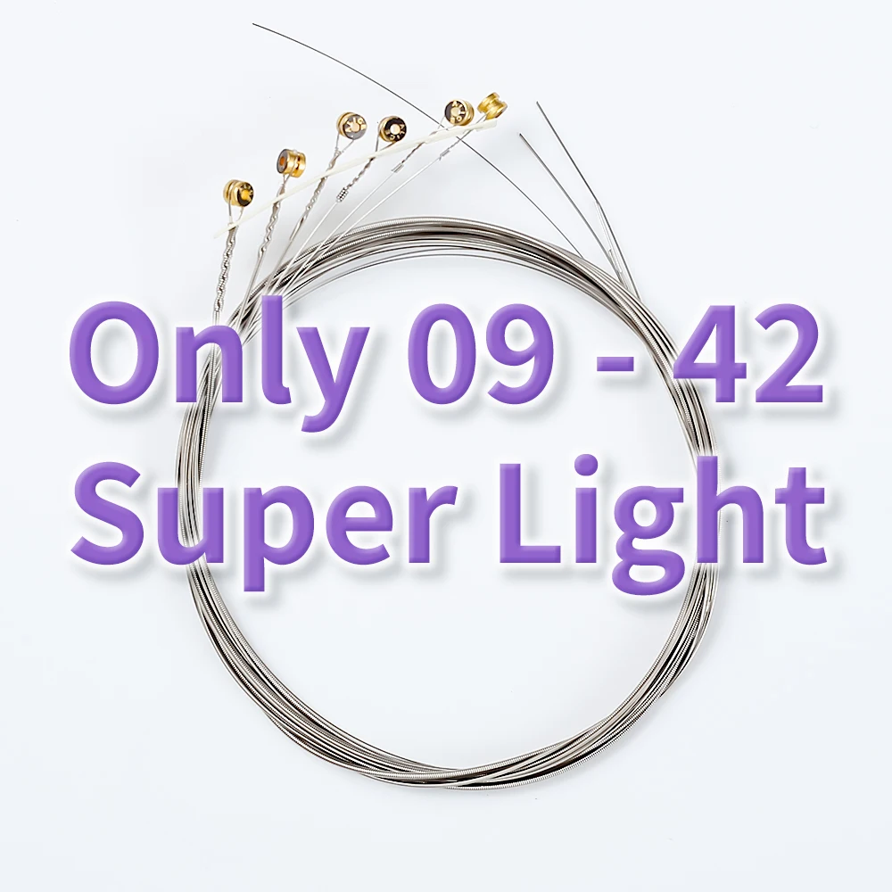 ALICE AE530SL Electric Guitar Strings Nickel Alloy Wound Strings Anti-Rust Coating Guitar Accessories