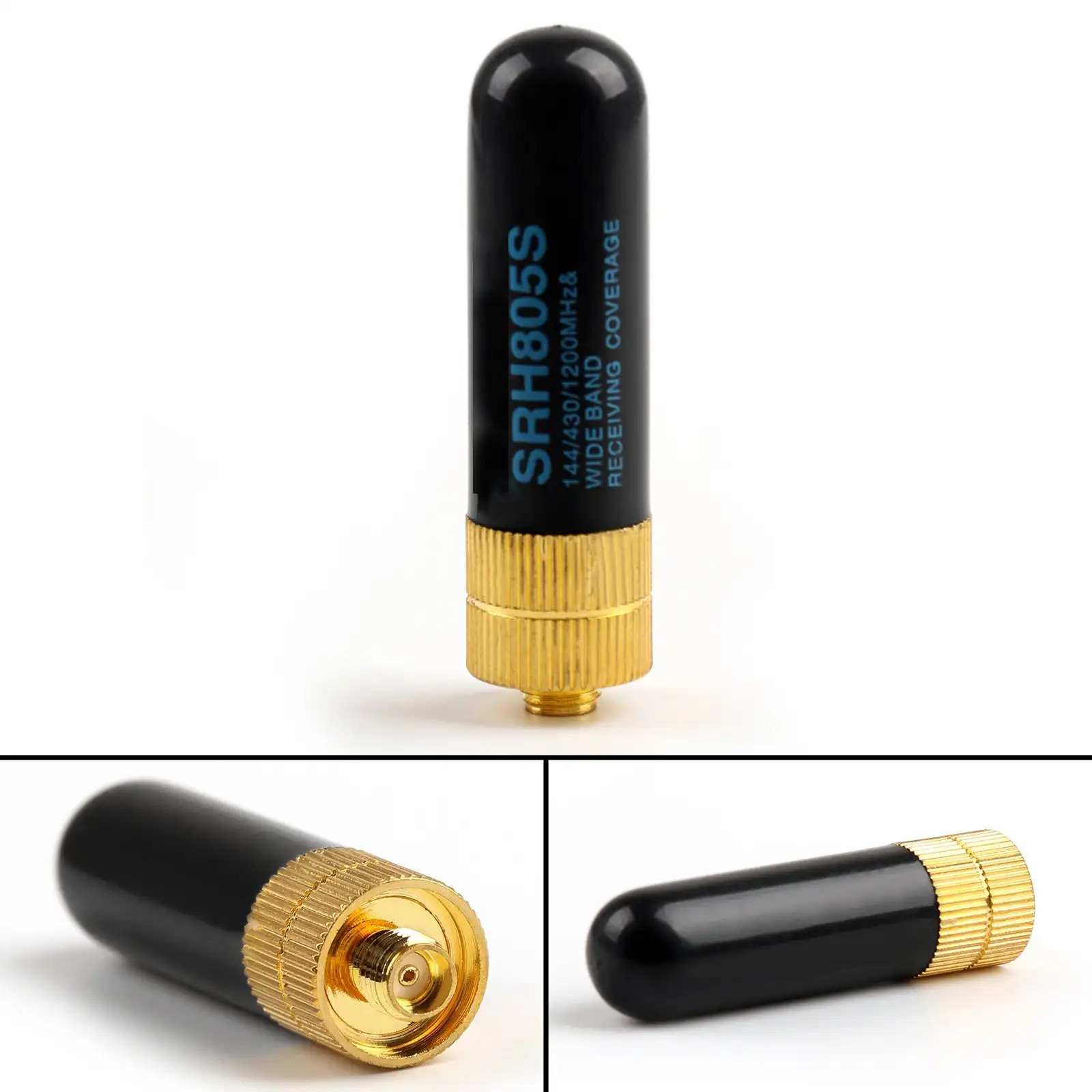 SRH-805s Short Antenna Dual Band VHF UHF Bands SMA BNC TNC for Baofeng Kenwood HYT Yaesu Icom Motorola Ham Radio Aerials view 3