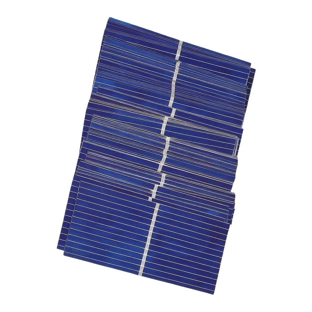 100pcs Polycrystalline for mini For Solar Cells 0 5V for Custom For Solar for configurations in DIY Applications and Outdoor Use