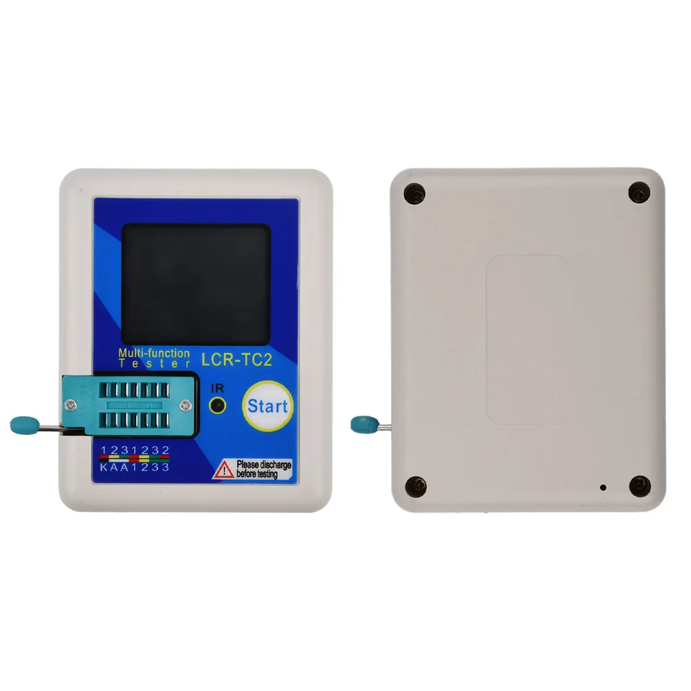 LCR-TC2 Upgraded Multifunctional Diode Triode Capacitance Meter ESR TFT Backlight Transistor Tester LCR Meter High Precision