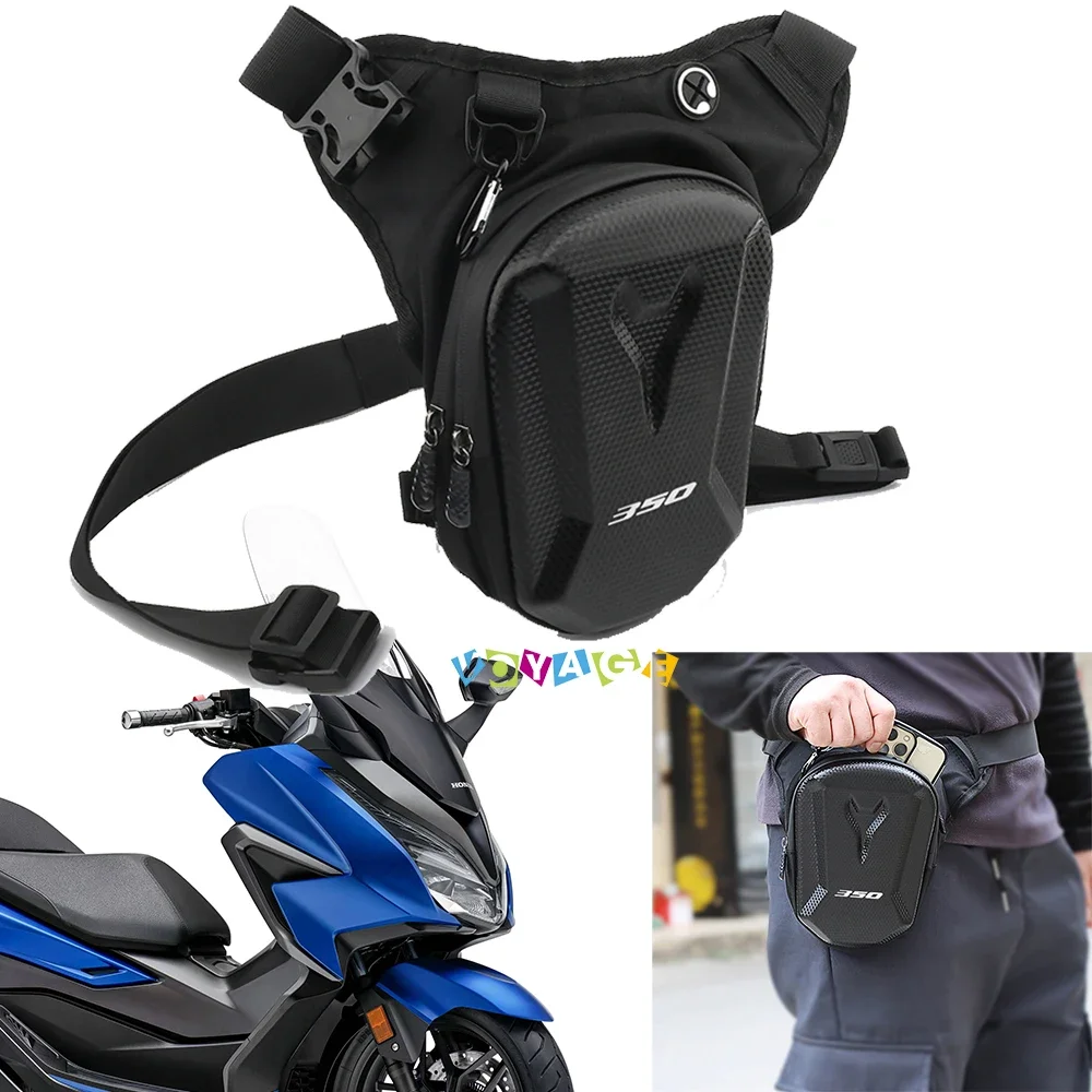 

For Honda Forza 350 750 Motorcycle Accessories Thigh Belt Bag Waterproof Bag Leg Side Bag Multi-Function Waist Pack