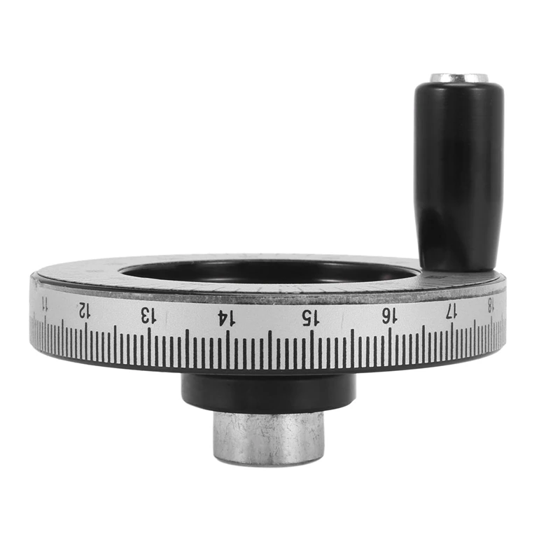 A98E-80Mm الصلبة عجلة اليد مقياس عجلة اليد الأجزاء الميكانيكية آلة الباكليت مقبض عجلة عقارب معايرة