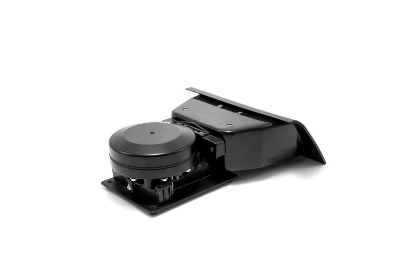 12V 100W High Decibel Black Panic Emergency Car Horn Loud Multipurpose Signal Speaker Ambulance Alarm Siren