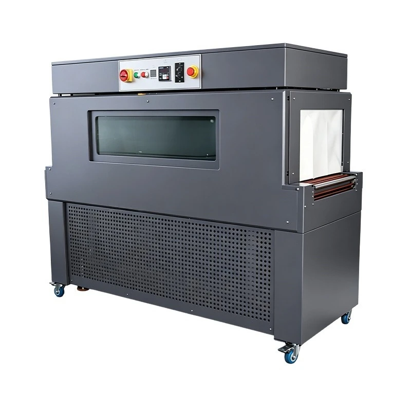 Electric shrinkable furnace heat shrinkable film packaging machine, standard industrial equipment