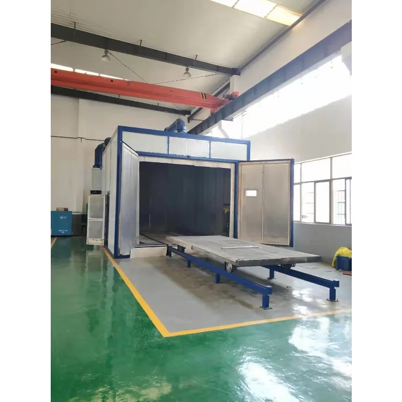 Compact Sand Blasting Booth with Automatic Recovery, Small Industrial Sandblast Cabinet for Workshop, Easy Installation Rust