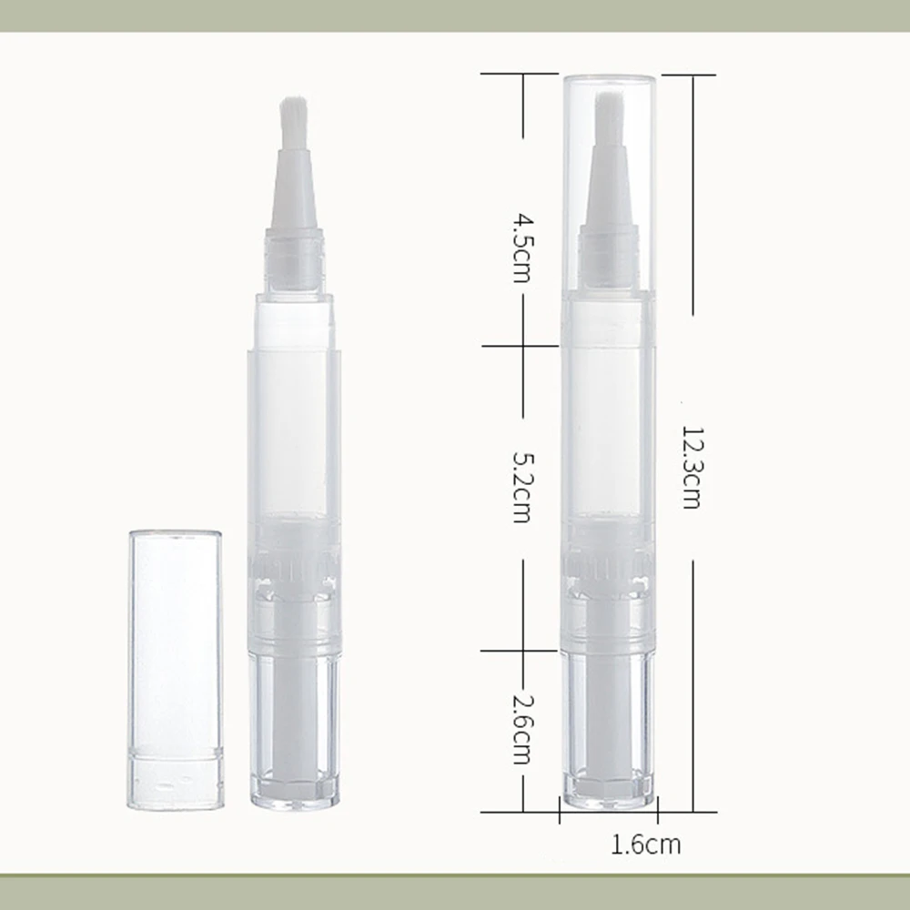 Touch-Up Paint Pen - Refillable Paint Brush Pens - Touch-Up Paint Pens for Walls, Window, Wood Fillable Paint W/Any Paint Types