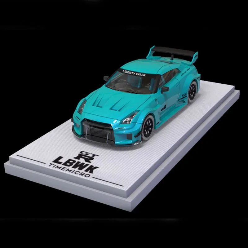 Diecast 1:64 Ratio Nissan GTR3.0 Normal Edition TM641505 Simulation Alloy Toy Car Model Classic Collection Static Ornaments