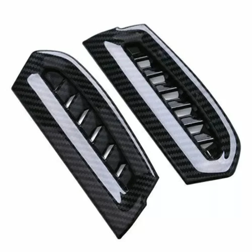 

Enhance Your Car's Appearance with Carbon Fiber Console AC Air Outlet Vent Trim for Toyota For Camry 2PCS Offer