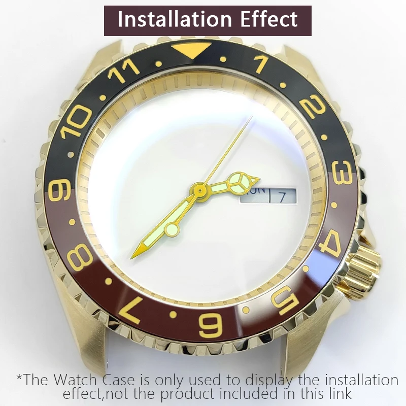 นาฬิกามือสําหรับ 7S26 7S36 7S25 7S35 6R15 4R15 4R35 4R36 NH35 NH36 NH38 NE15 6309 7002 7006 การเคลื่อนไหวSKX007 SRPD Mod Part