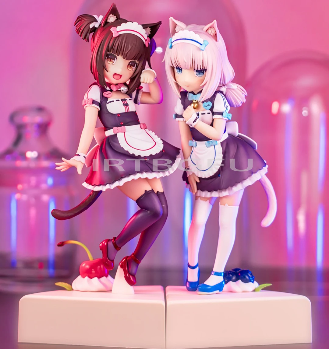 Vanilla Nekopara Chocola 1/7 Pretty Kitty Style PLUM Japanese Anime PVC Action Figure Toy Game Collectible Model Doll