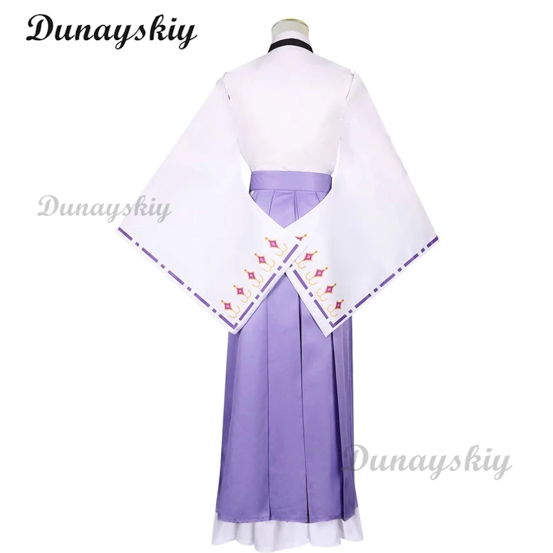 Akemi Homura Puella Magi Madoka Magica Strega Kimono Abito Costume Cosplay Parrucca Su Misura Donne Uniforme Carnevale di Halloween
