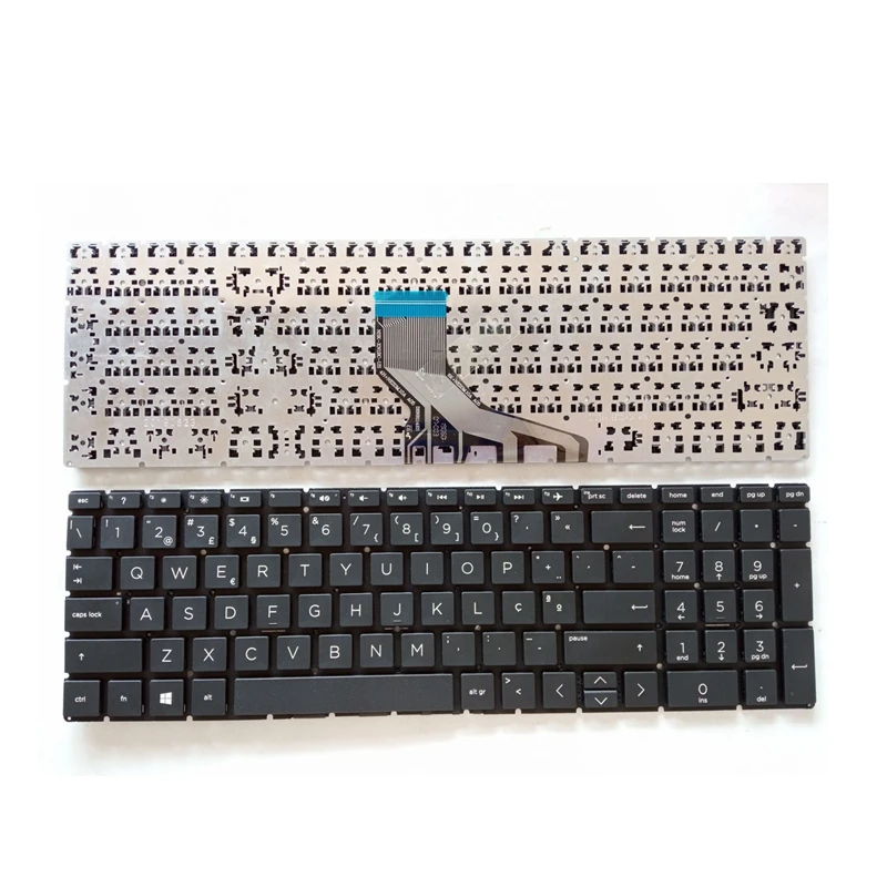 BR/PO keyboard FOR HP Pavilion 15-DA 15-CX 15-DB 15-DX 15-DR GW 250 255 256 G7 15-CN 15-CS 15-CR 15-CW 17-BY 17-CA TPN-C135