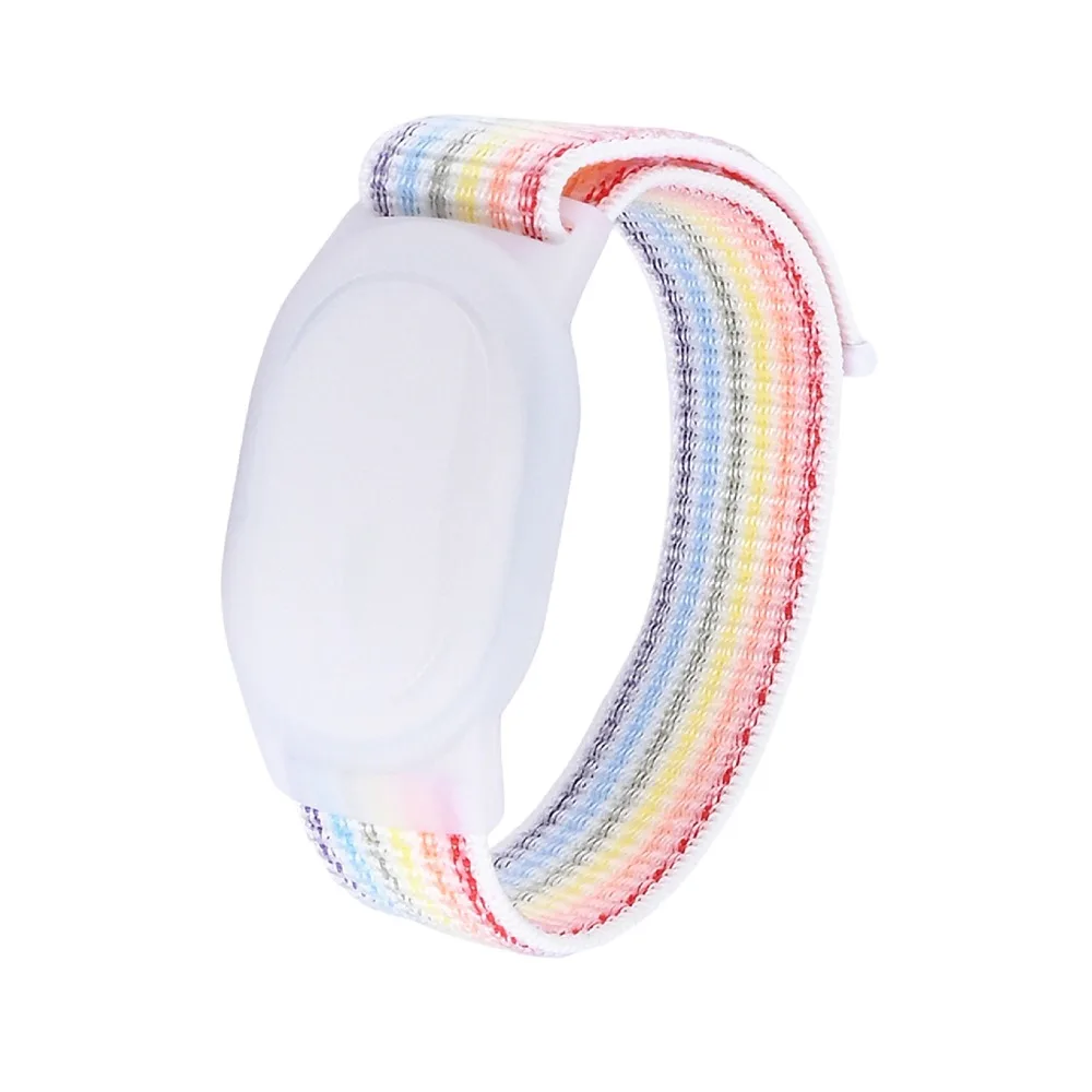 Soft TPU Case Nylon Strap Replacement Waterproof Bracelet Adjustable Unisex Wristband for Xiaomi Tag Tracker Accessories