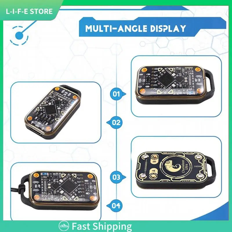 

Upgrade Chameleon Ultra Smart Card Emulator 125K 13.56M RFID Smart Chip Reader+3XUID Keychain Card Decode NFC Duplicator-AA98