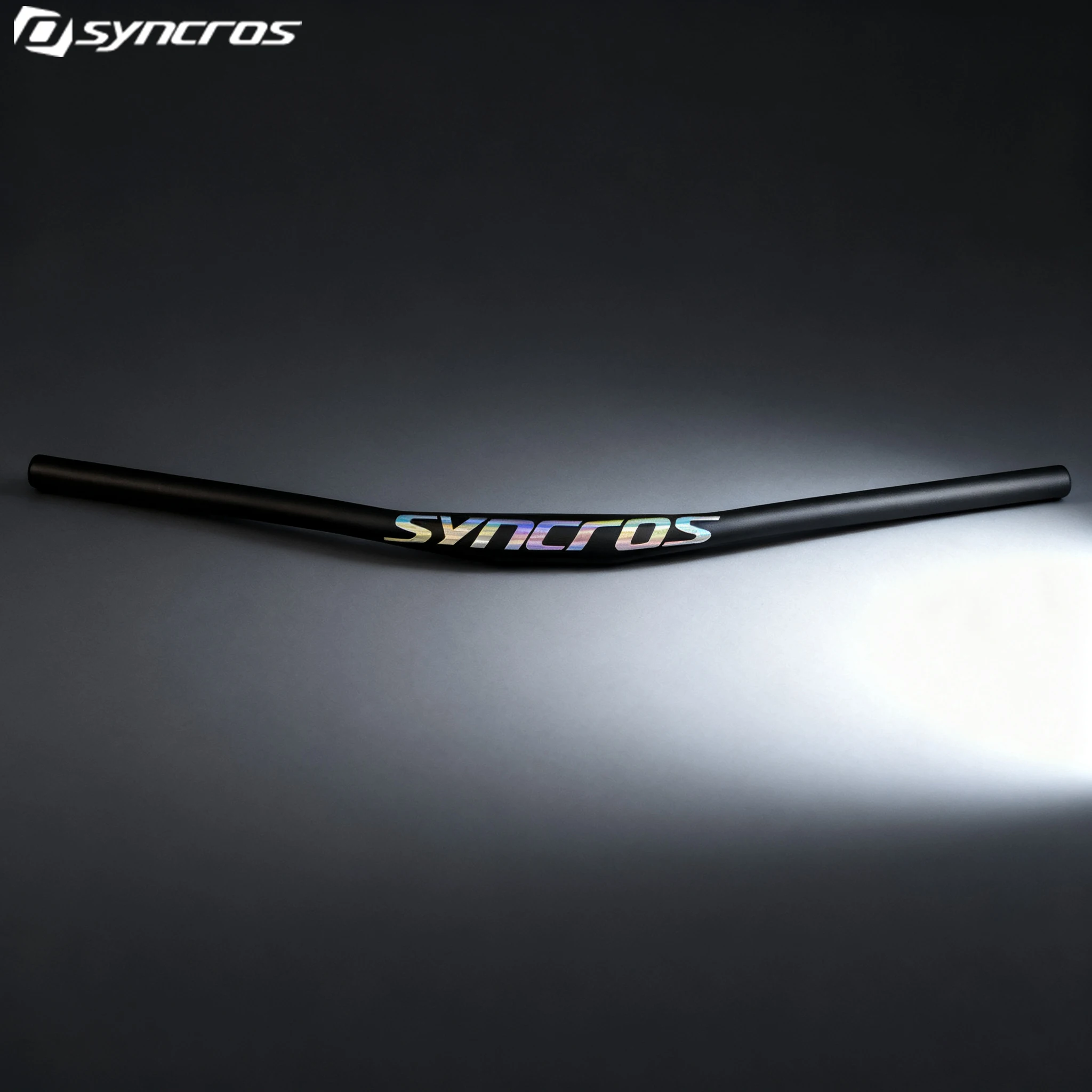 SYNCROS Full Carbon Fiber Handlebar for Mountain Bike/BMX,Flat/Rise 9 Degree,31.8mm Handlebar Diameter,MTB Bicycle Accessories