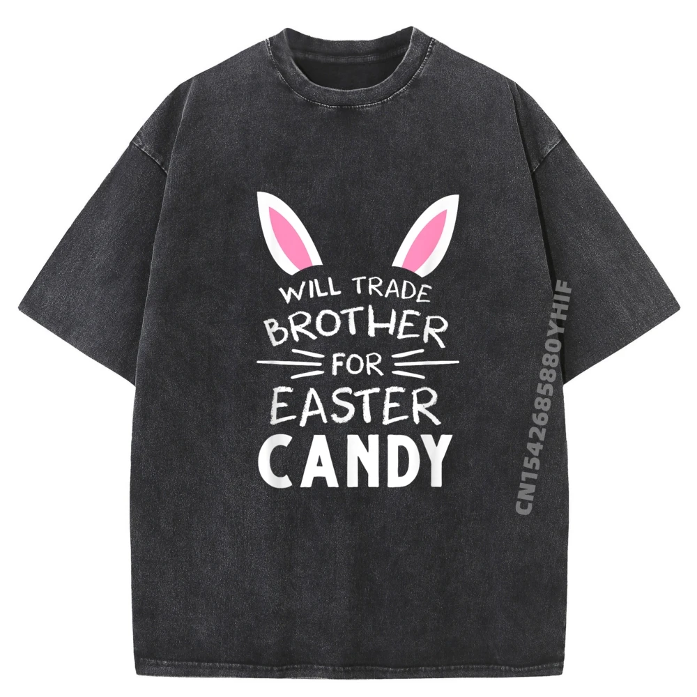 

Funny Family Mens Clothing Graphic Tees Breathable Washed New In Tops & Tees Vintage Style Easter Day