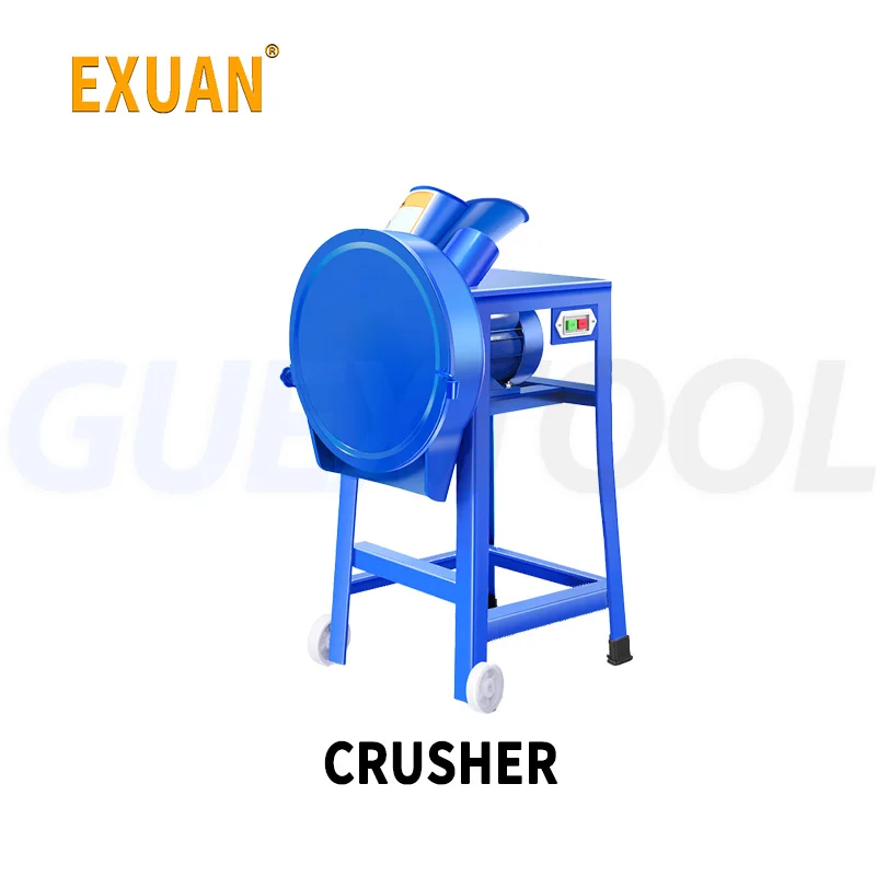 

Electric Shredder Grass Shredder Vegetable Shredder Breeding Grass Cutter Vegetable Chopper Adjustable Thickness