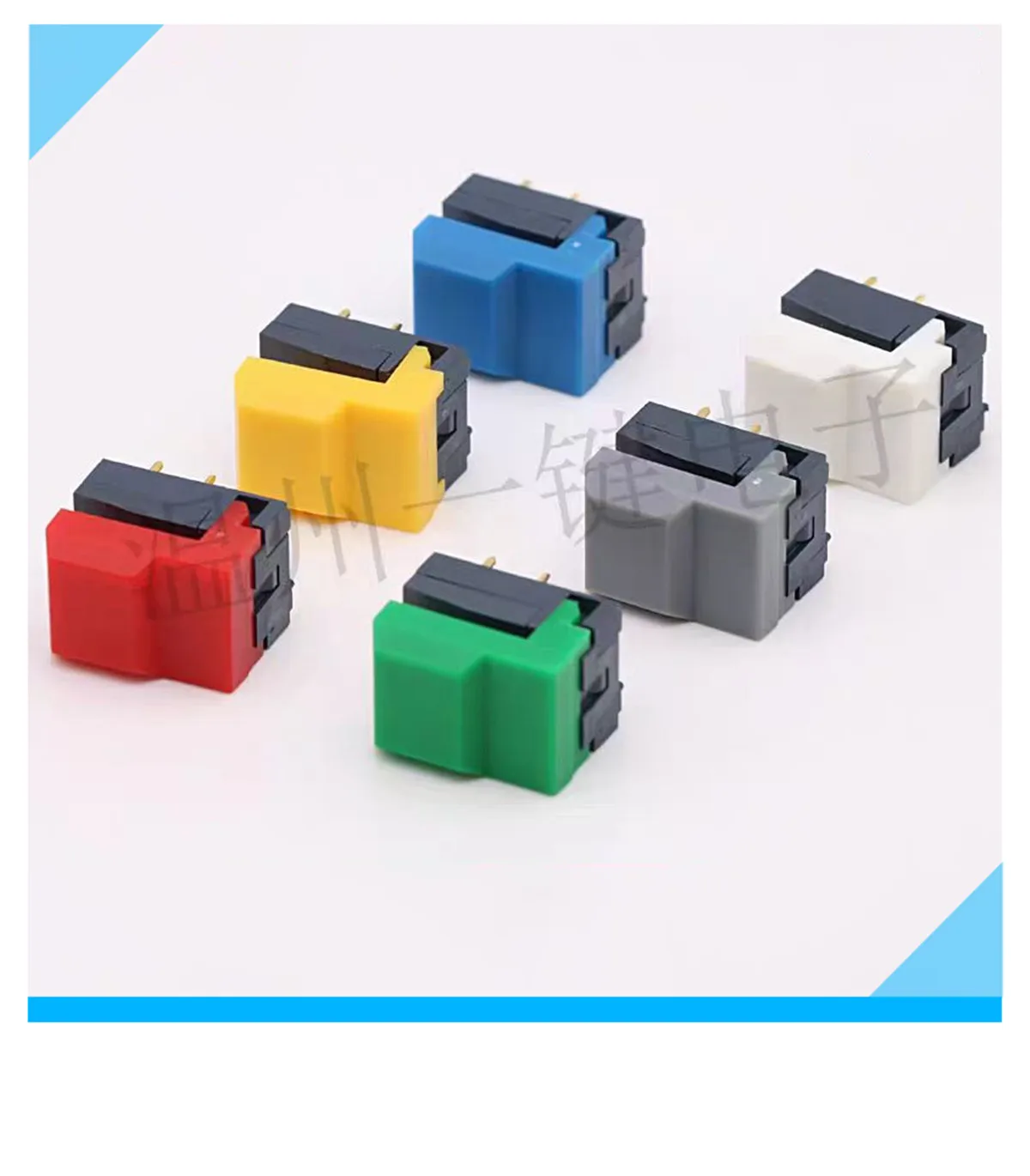 Original new 100% button switch PB86-A1 with LED light 3V pressure touch stage button