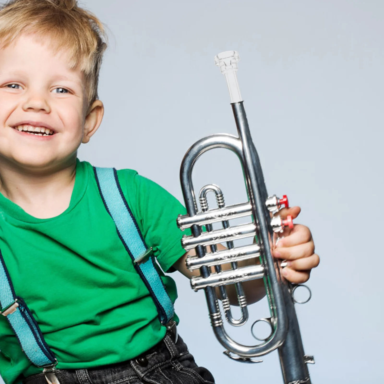 

Trumpet Mouthpiece Lightweight Compact Design Smooth Finish No Burrs Clear Sound Performance Mouth Shape Horns Trumpet