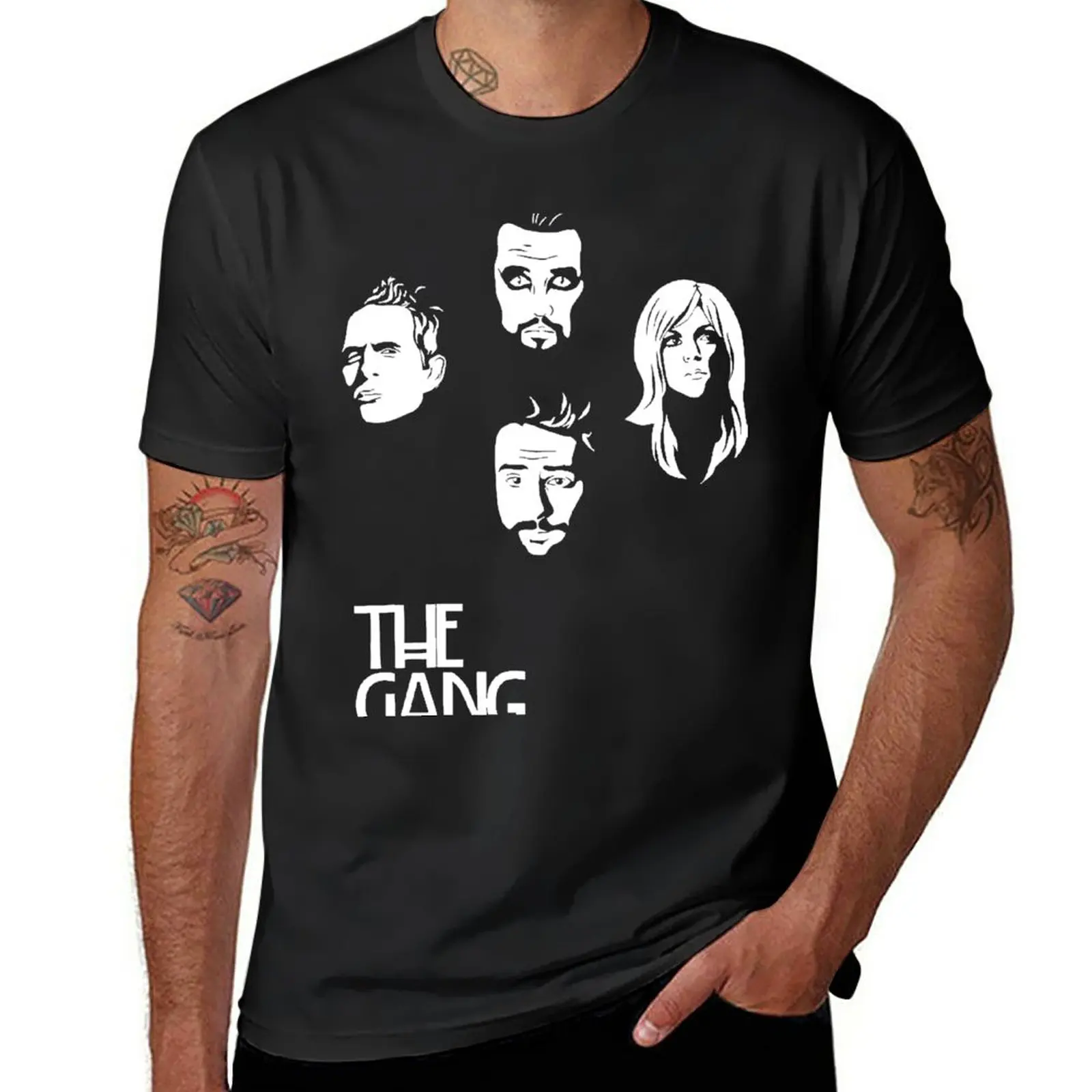 

Its Always Sunny The Gang (Mac, Charlie, Dee, Dennis) T-Shirt animal prinfor boys anime sports fans Men's clothing