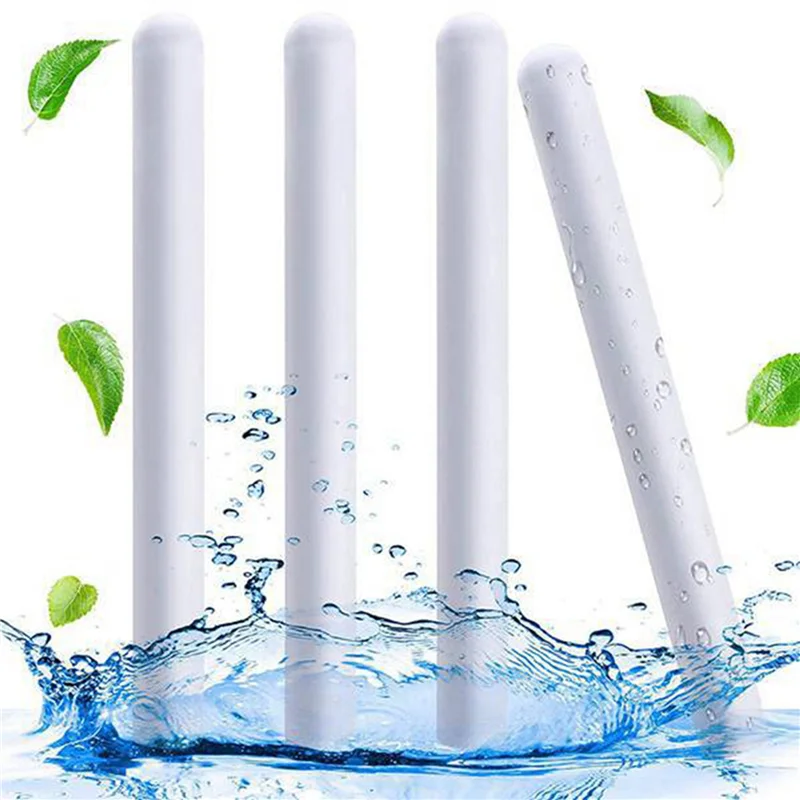 ABRE-24 Pcs Diatomite Moisture Absorbing Stick Water Absorption Rod Drying Stick Diatomaceous Earth Desiccant