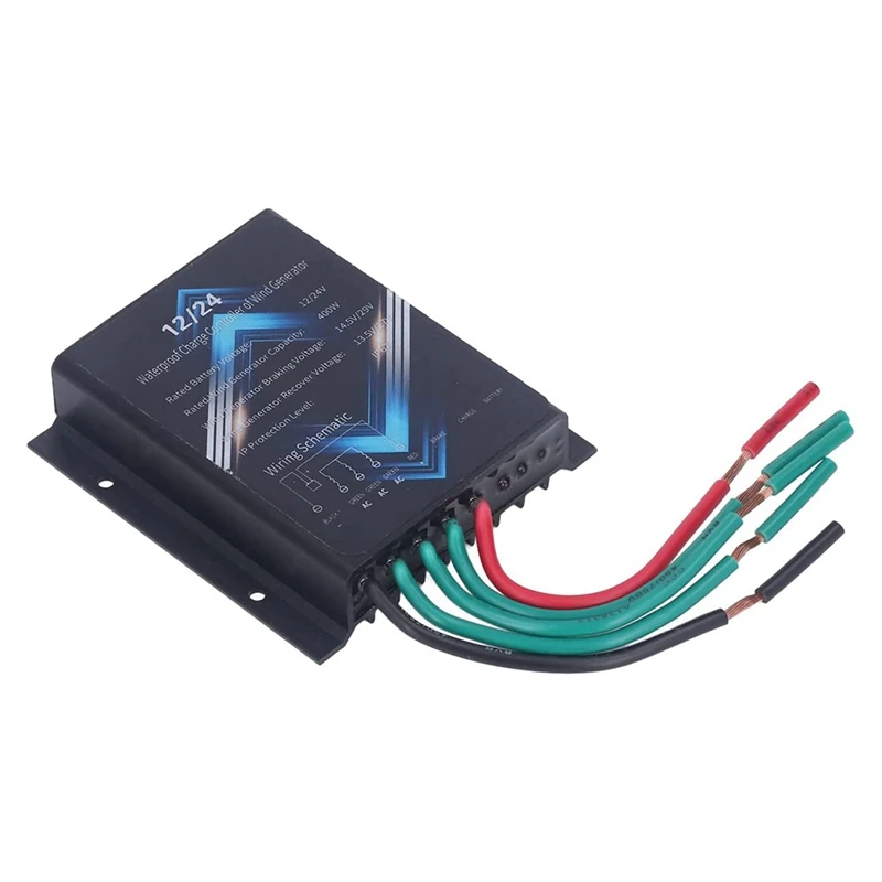 

400W 12V 24V Mini Wind Turbine Generator Controller Wind Generator Controller IP67 Waterproof