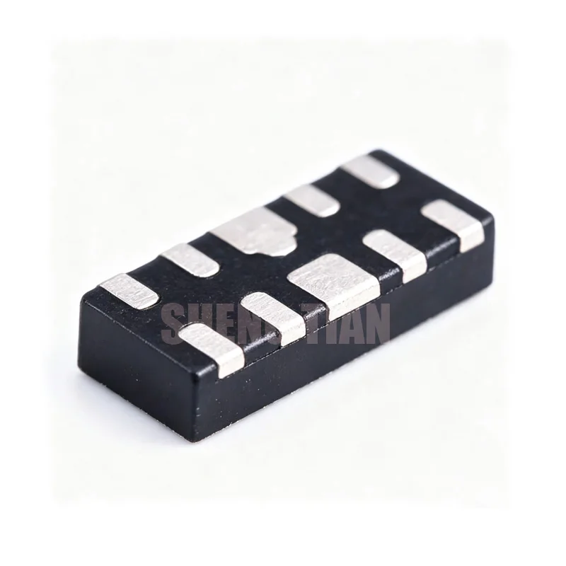 6PCS TPD4E05U06DQAR USON-10 5.5V 0.5pF ±12kV 4-Channel ESD Protection Devicefor Super-Speed (Up to 6 Gbps) Interface