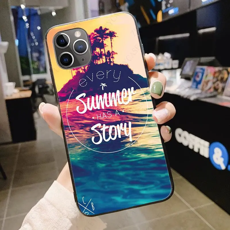 Sea wave surf summer surfing ocean phone cover for iPhone 15Pro 16pro 13PRO max 7 XR 14plus 11pro 12pro max 13mini SE 2020 cases