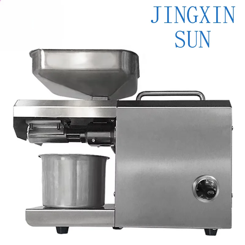 Kitchen Oil Press Machine Electric Automatic Oil Press Extractor Organic Oil Expeller for Avocado Coconut Olive Flax Peanut