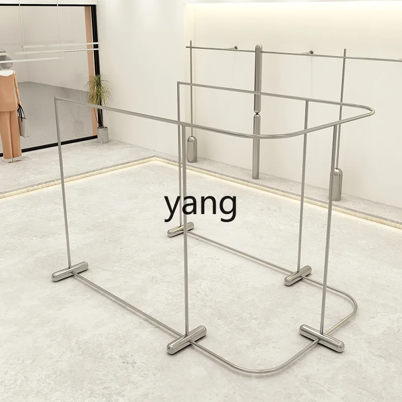 

CCL floor-to-ceiling women's clothing store special display rack double row middle clothes rack U shape