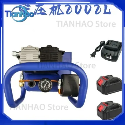 For Makita Cordless Air Compressor Dual AC DC Portable Rechargeable Lithium Battery Air Compressor for Home Use