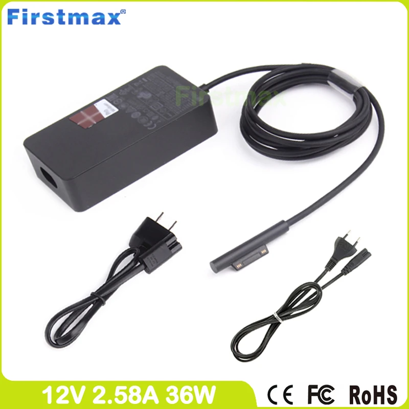 Laptop power adapter 1625 for Microsoft Surface Pro 3 4 5 Wall Charger 12V 2.58A Pro3 Pro4 core i5 1631 1724 battery charger