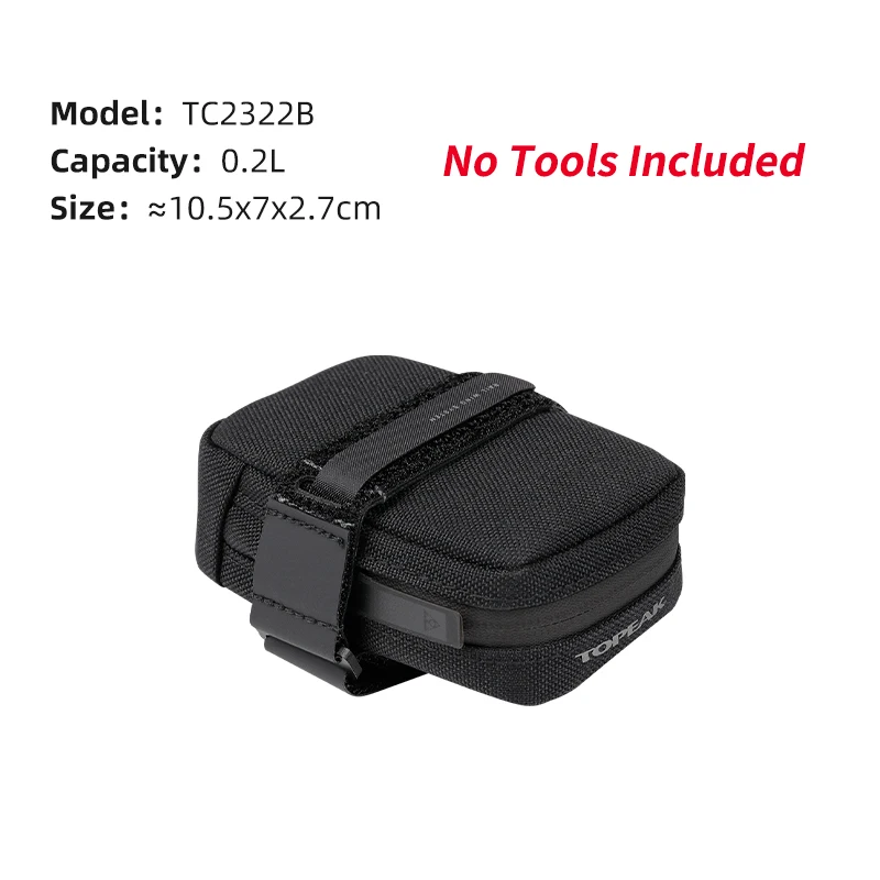 Topeak 0.3L 自転車シートバッグ MTB ロードバイク超コンパクト防水