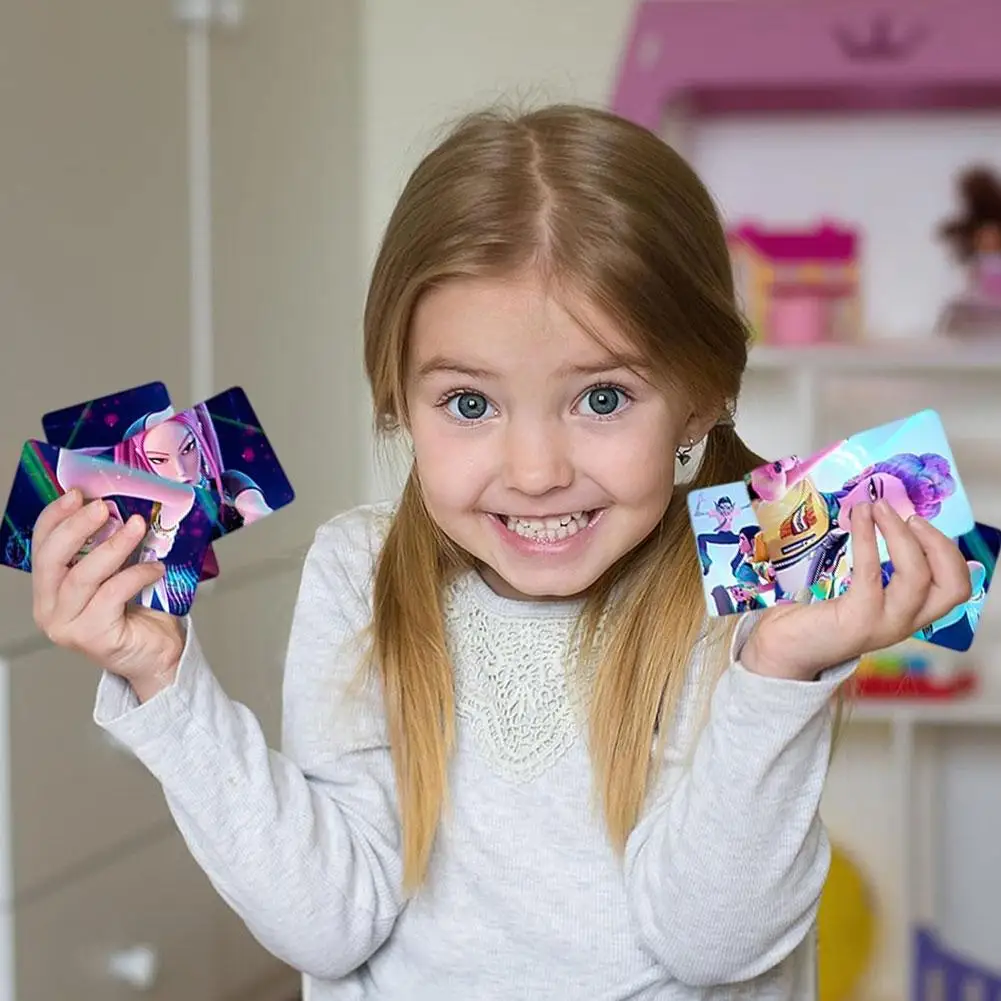 Аниме-kpop-охотники-на-демонов-92-шт-кор-корейский-стиль-наклейки-для-фотокарт-huntrix-saja-boys-baby-mystery-lomo-карты-наклейки