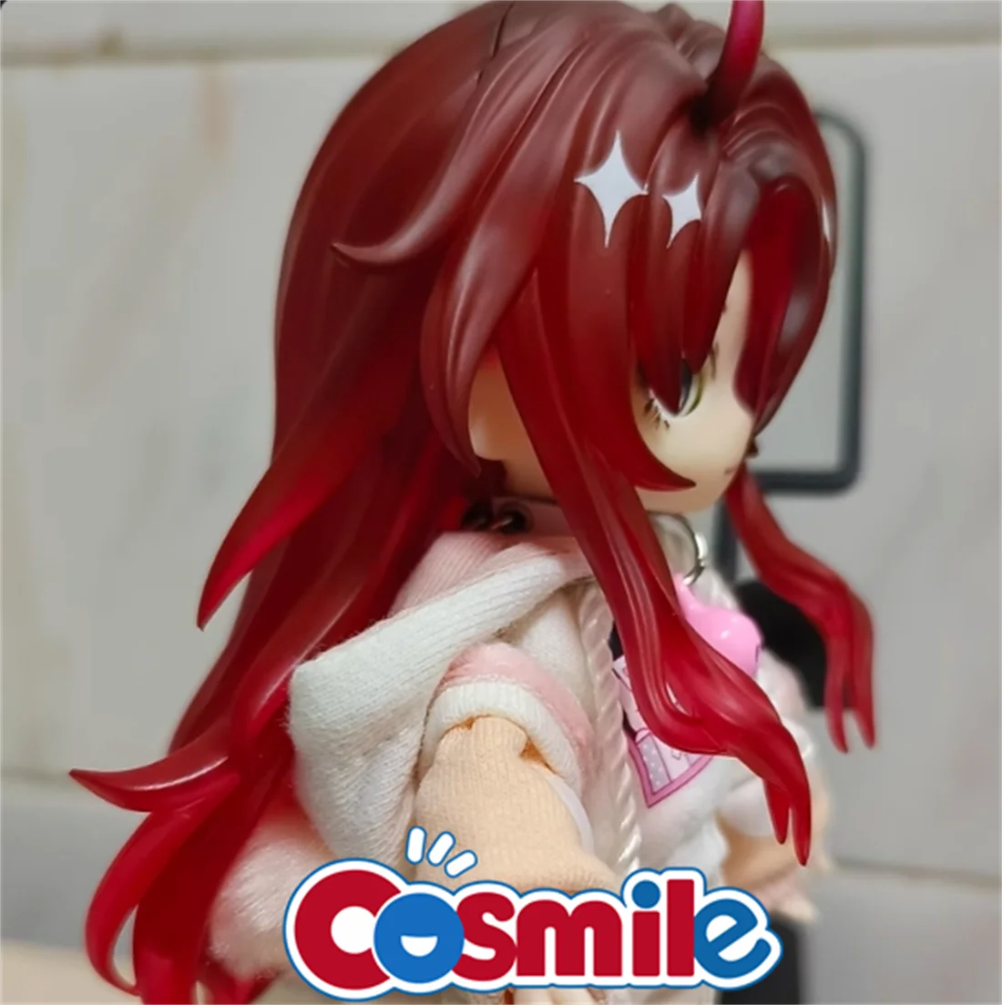 Cosmile Game Honkai Impact 3 Argenti OB11 OB22 Removable Hair Wig Anime head Cute Bjd Doll Figure Anime