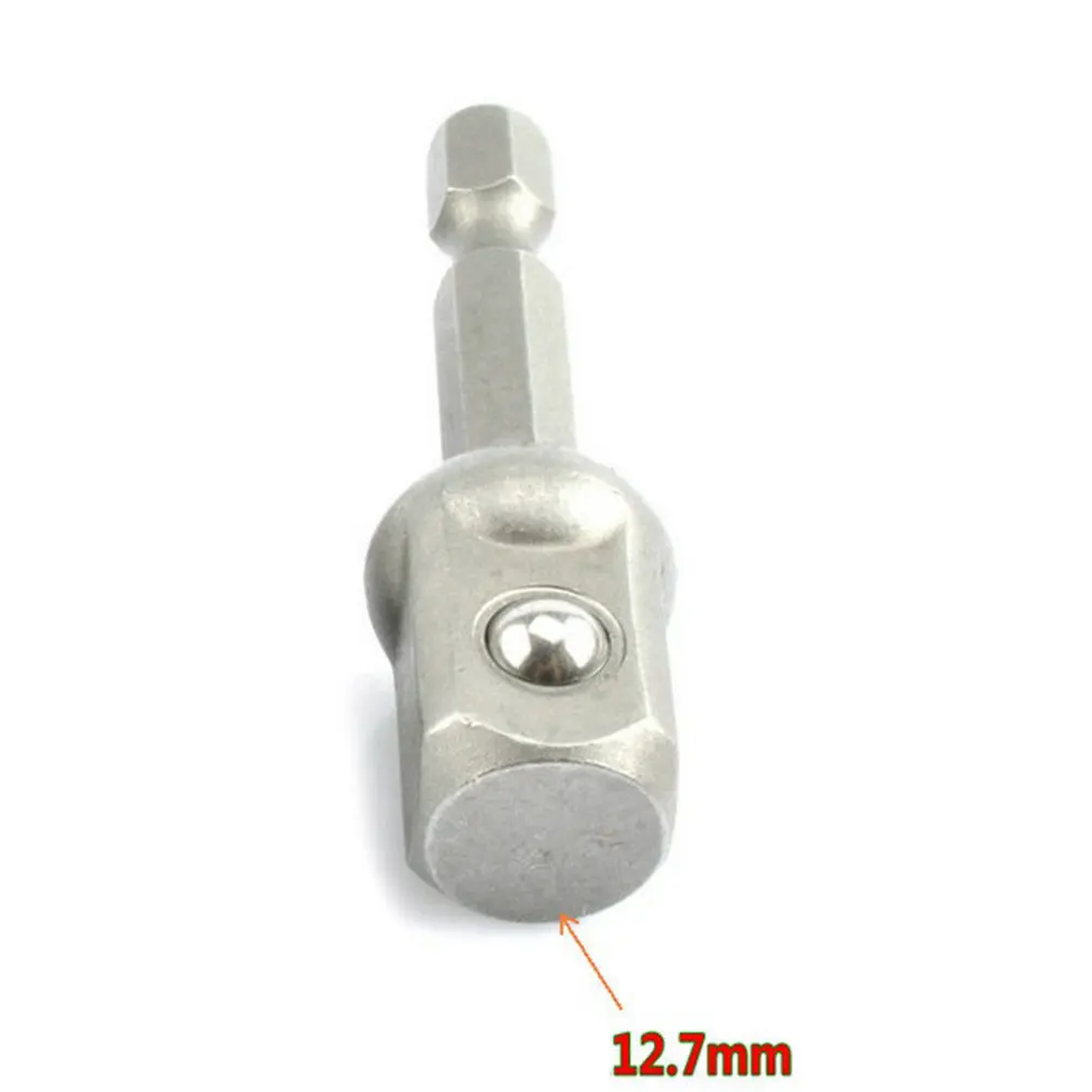 

Socket Extension Connector Steel Heavy Duty Square Head Drill Bit Adapter for Electric Screwdrivers Drills