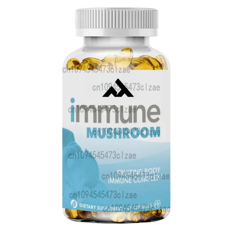 

Mushroom Immunity Complex – 60 Capsules of Potent Fruit Body Extract for Defense & Vitality