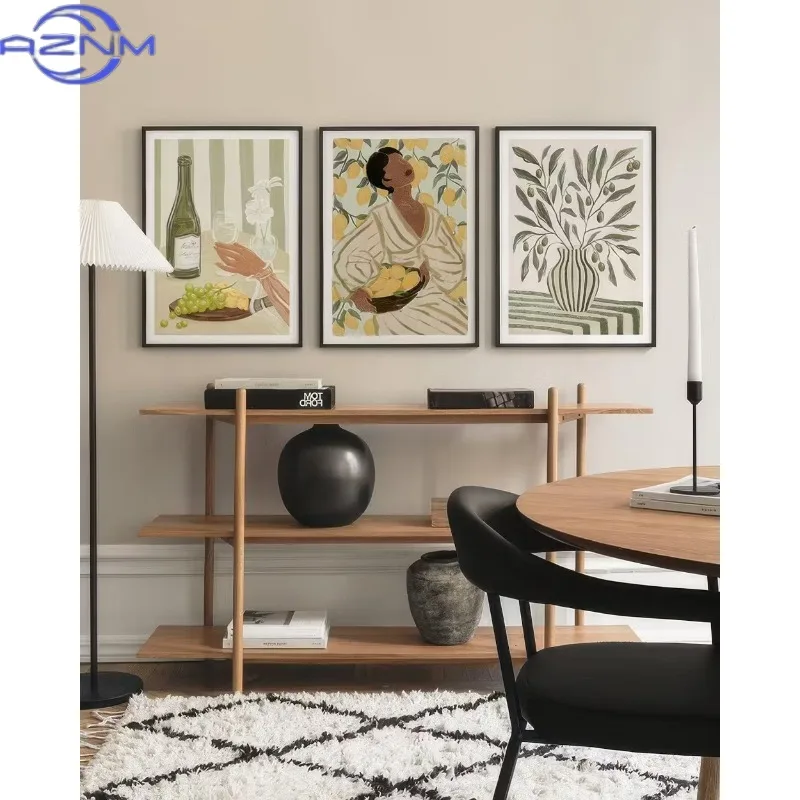 Scandinavian Minimalist Boho Wall Art Posters Abstract Decorative Painting HD Canvas Prints Home Bedroom Living Room Decoration