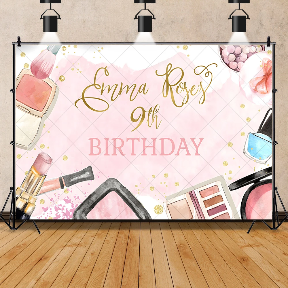 Spa Massage Spa Ladies Party Theme Photography Background Girl Princess Photo Decoration Poster Banner Vinyl Props