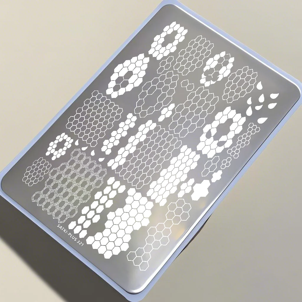 

Nail Art Stamping Plate Stamping Steel Plate Beginner-Friendly No-Painting Nail Decoration Template Snake Head Pattern Snake Skin Pattern Fortune Snake Nail Decoration Stamping Nail Polish Mold Nail Stamping Template Transparent Transfer Silicone Stamp St