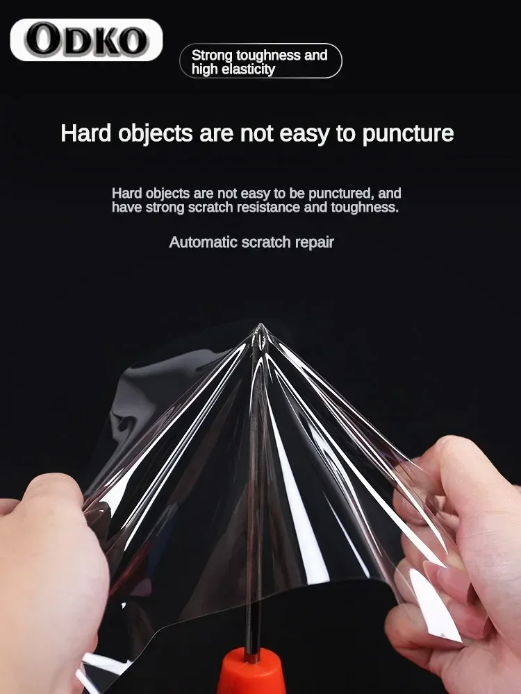 For Great Wall GWM WEY Tank 300 500 2021-2023 Car Exterior Headlight Anti-scratch TPU Protective film Anti-scratch Repair film - Image 5
