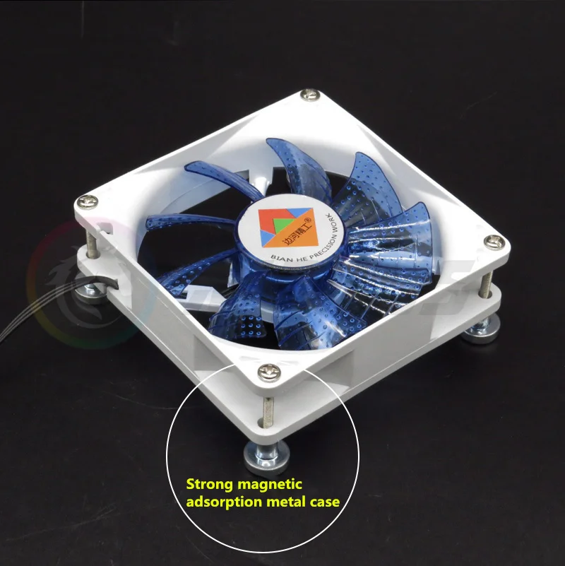 Desktop Chassis Computer Fan Magnetic Screw Nut Fixing Chassis For  10/15/20/25/38mm Thick Radiator PC Beautify MOD Part