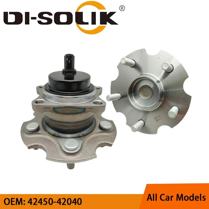 

DI-SOLIK 42450-42040 42450-0R020 42450-0R010 Auto 2WD Rear Wheel Hub Bearing Rear Axle for Import Zelas 2011 2011