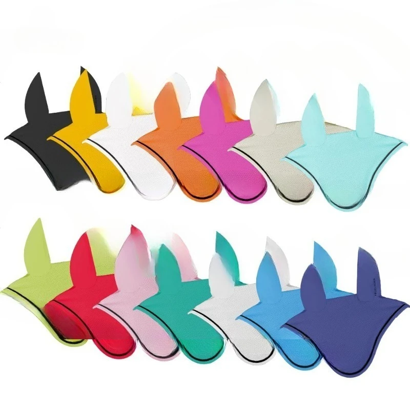 Equestrian equipment Soft multi-color breathable horse earmuffs