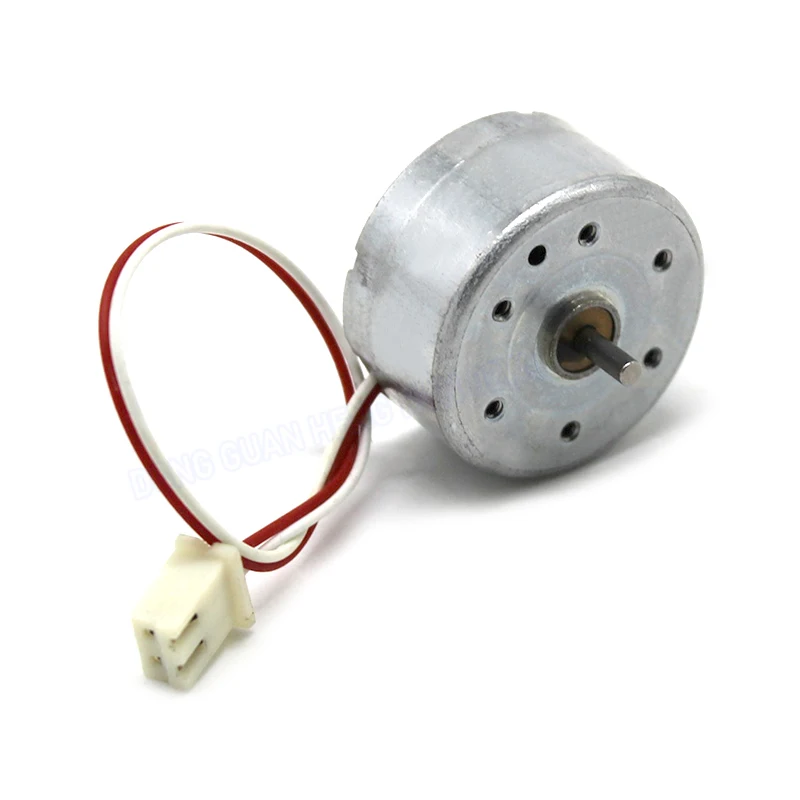 DIY Model Toy Motor 3V 6V DC With White Terminal Connection Wire 300 Motor Small Production Accessories 1 Pcs