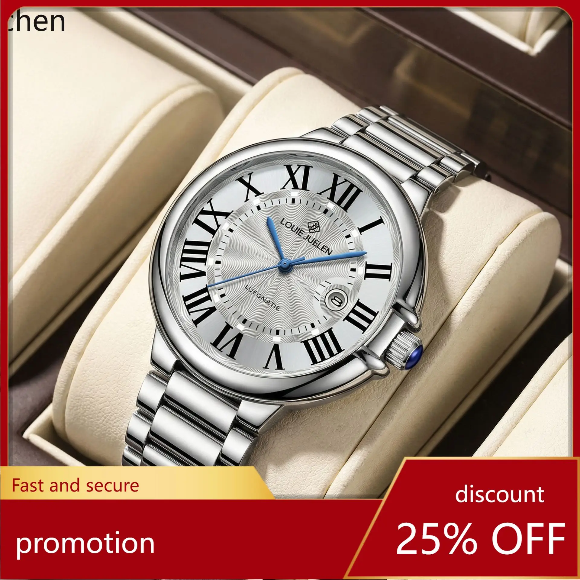 

Мужские часы Zml, кварцевые наручные часы, повседневные часы для мальчиков