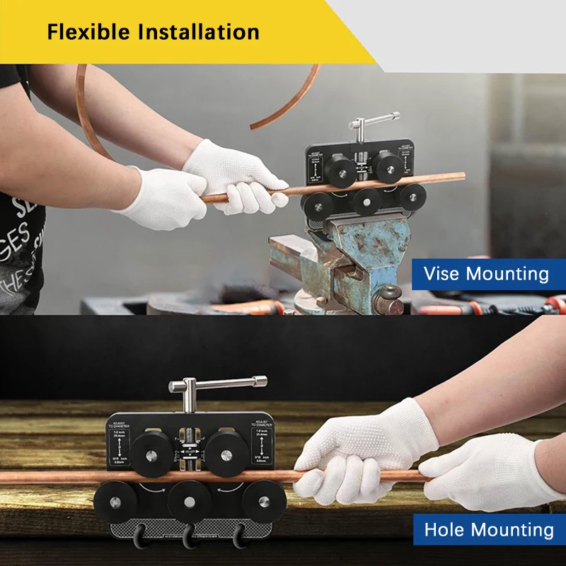 

Подходит для выпрямителя труб диаметром 3/16–1,0 дюйма. Выпрямитель тормозной магистрали.