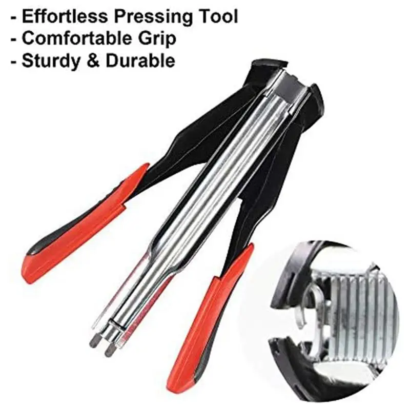 AF90-خنزير القلم المشبك عدة المبارزة دليل المشبك بائع المسامير مع 2500 قطع C7 خنزير القلم C المشبك للحيوان سلك سياج قفص الطيور دائم #2