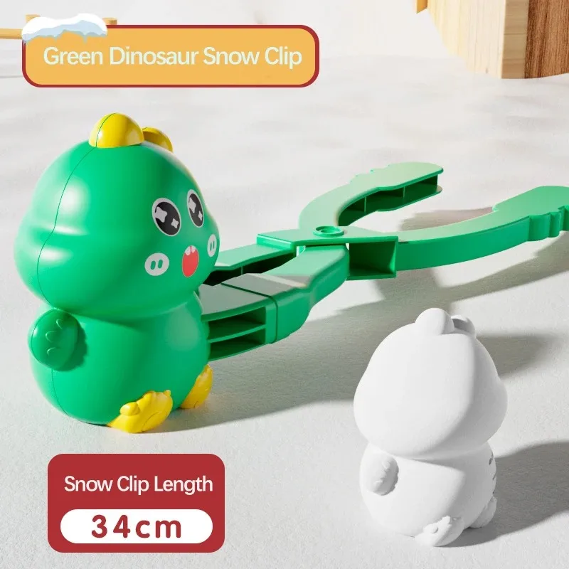 صانع كرة الثلج لمحاربة كرة الثلج، مجموعة ألعاب الثلج للأطفال مع قالب البط والجراد البحر، مجموعة بناء رجل الثلج، لعبة الأنشطة الشتوية الخارجية #6